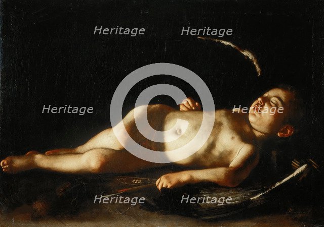 Sleeping Cupid, 1608.
