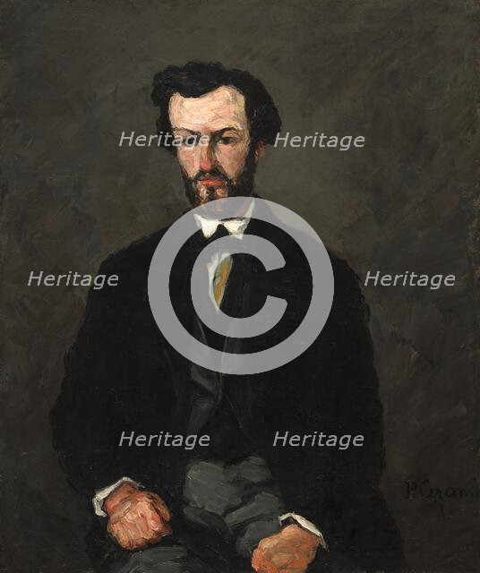 Antony Valabrègue, 1866. Creator: Paul Cezanne.