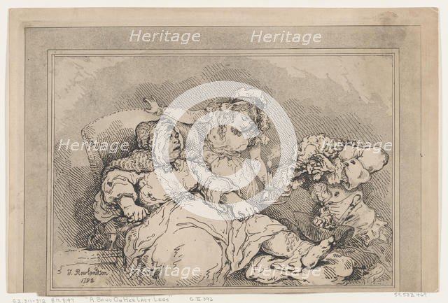 A Bawd on her Last Legs, 1792., 1792. Creator: Thomas Rowlandson.