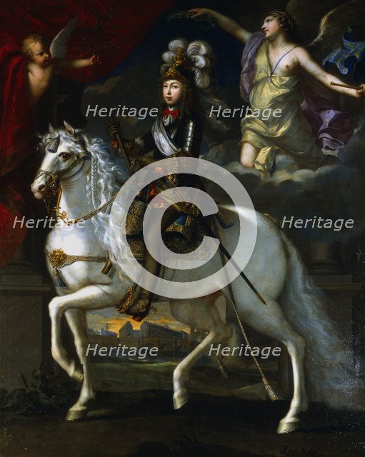 Louis XIV King of France, 1648. Artist: Simon Vouet