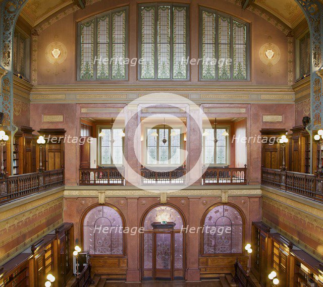 Bibliotheque Solvay, 137 Rue Belliard, (1902), c2014-2017. Artist: Alan John Ainsworth.