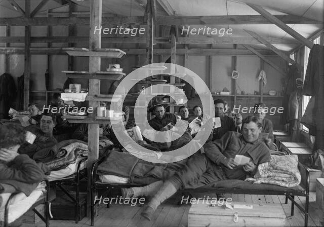 Camp Meade, Maryland - Winter Views, 1917. Creator: Harris & Ewing.