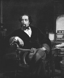 'Charles Dickens (1812-1870)', 1859, (1912). Artist: William Powell Frith.