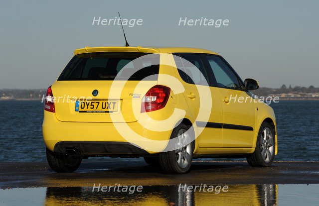 SKODA Fabia 2007. Artist: Simon Clay.