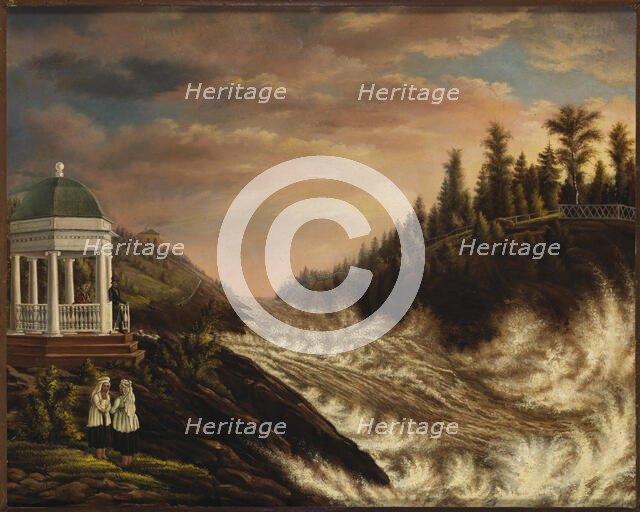 Imatra, 1847. Creator: Pehr Adolf Kruskopf.