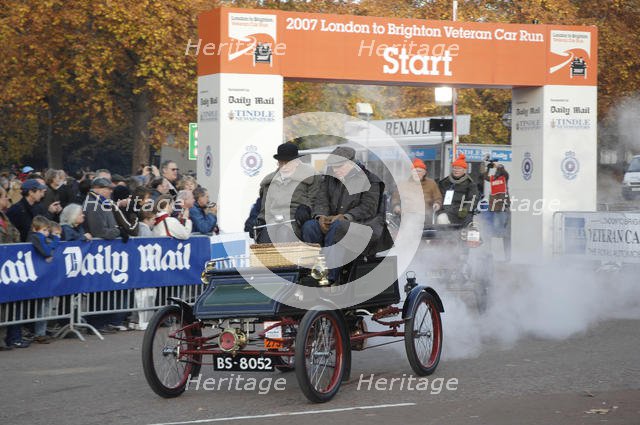 1903 Stanley Steamer on the 2007 London to Brighton run. Creator: Unknown.