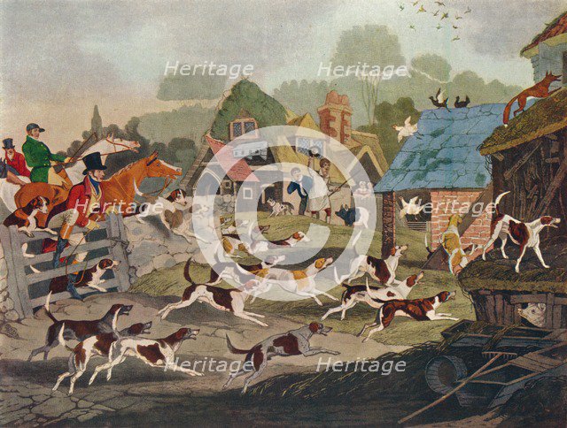 'The Death - Postponed', 1822, (1922). Artist: Robert Pollard.