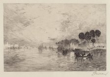 St. John's River, Florida, 1886. Creator: Thomas Moran.