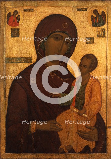 Icon of the Virgin Hodegetria, 1520s.