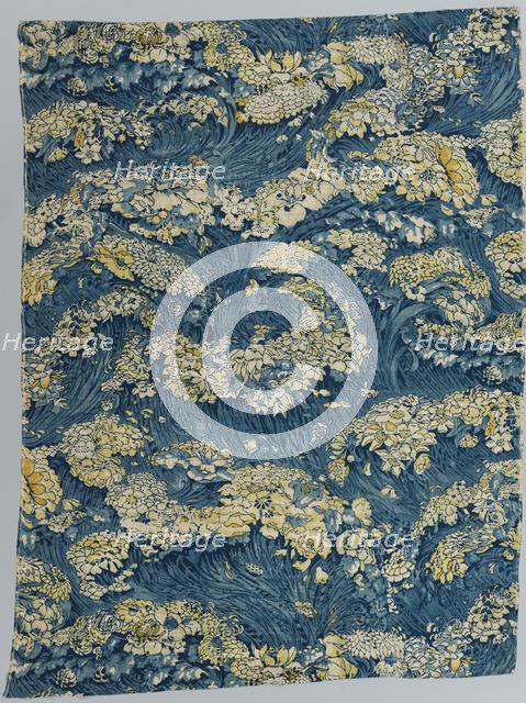 Cloth with Floral Sea Design, 1894. Creator: Arthur Silver (British, 1853-1896).