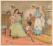 'Bye, Baby Bunting', 1882. Creator: Randolph Caldecott.