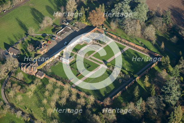 Kitchen garden, Madresfield Court, Madresfield, near Malvern, Worcestershire, 2014. Creator: Historic England Staff Photographer.