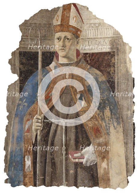 Saint Louis of Toulouse, 1460. Creator: Piero della Francesca (ca 1415-1492).