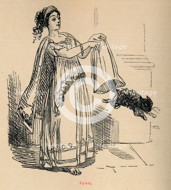 'Fulvia', 1852. Artist: John Leech.