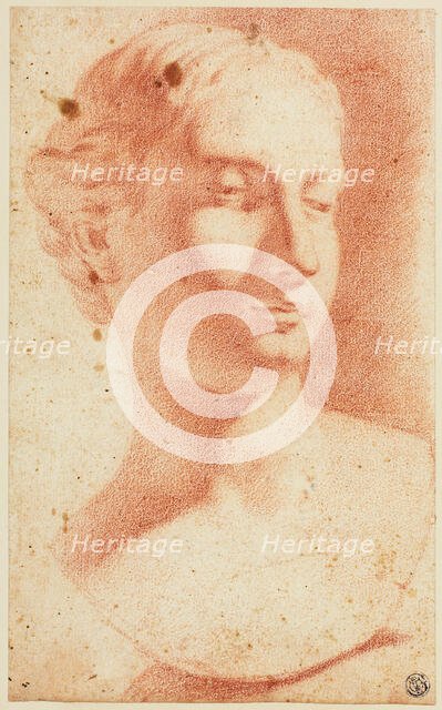 Female Bust, 1666-1712. Creator: Pietro Dandini.