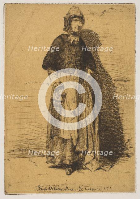 La Mère Gérard, 1858. Creator: James Abbott McNeill Whistler.