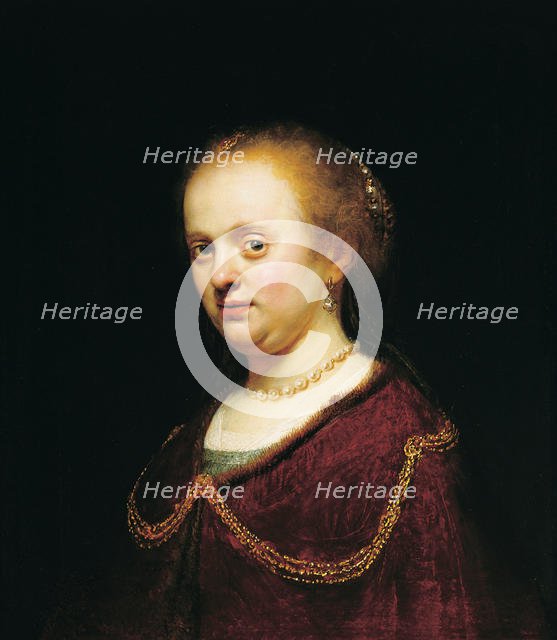 Portrait of a Young Woman , 1634. Creator: Rembrandt van Rhijn (1606-1669).