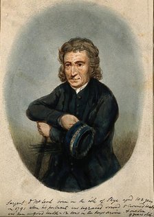 Serjeant D Macleod, aged 102, late 18th-early 19th century? Creator: Unknown.