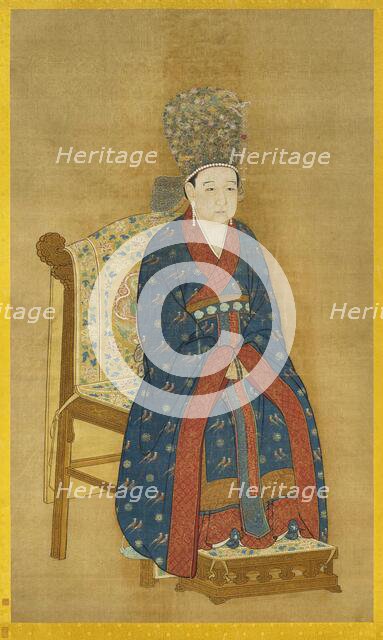 Portrait of the Empress Yang (1162-1233). Creator: Chinese Master.