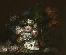 Flowerpiece, (1760s - 1770s?). Creator: John Baker.