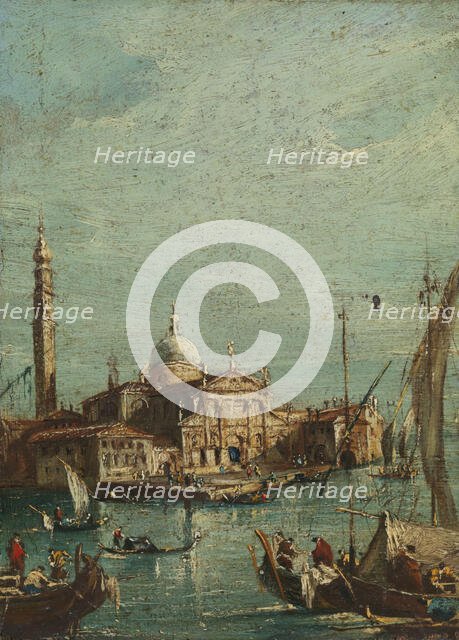 San Giorgio Maggiore, probably 19th century. Creator: Unknown.