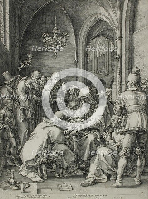 The Circumcision, 1594. Creator: Hendrik Goltzius.