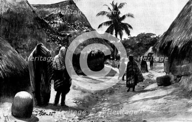 The West African Question: "Eguns," or sacred beings supposed to have risen from the dead..., 1898. Creator: Unknown.