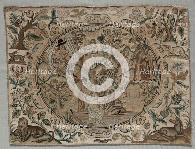 Embroidery au Petit Point, 1625 - 1649. Creator: Unknown.