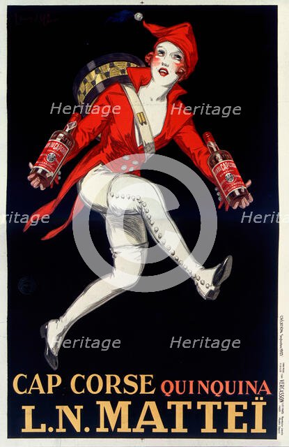 Cap Corse Quinquina , 1927. Creator: D'Ylen, Jean (1886-1938).