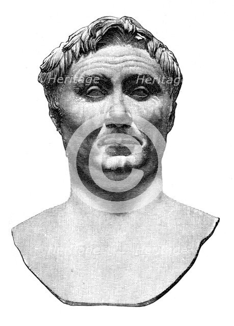 Pompeius Magnus, Roman military and political leader, (1902). Artist: Unknown