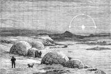 The American Franklin Search Expedition - Lake Daly, 1881. Creator: Frank Dadd.