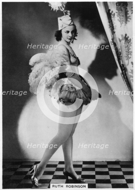 Ruth Robinson, British actress, 1938. Artist: Unknown
