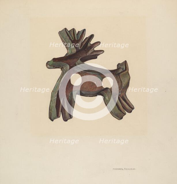 Cookie Cutter, c. 1941. Creator: Michael Rekucki.