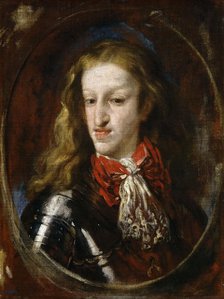 Portrait of Charles II of Spain, 1693. Creator: Giordano, Luca (1632-1705).