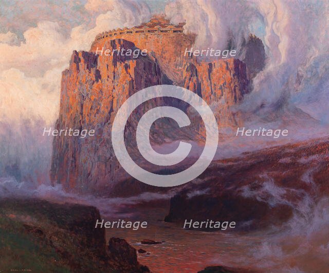 Valhalla, before 1911. Creator: Prinz, Karl Ludwig (1875-1944).