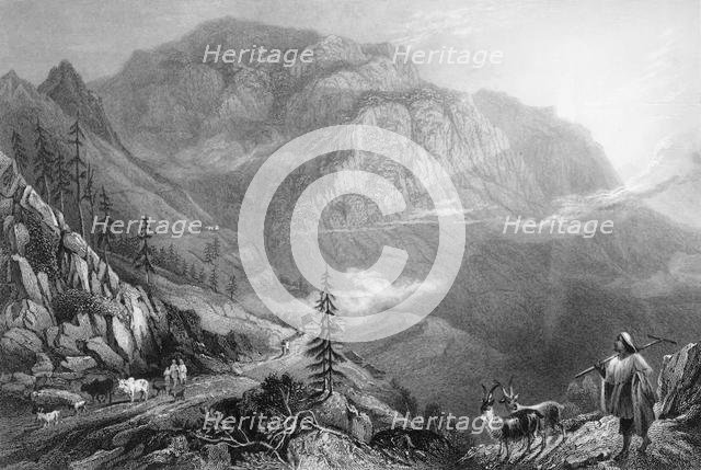 'Mohuna, near Deobun', 1838. Creator: George Francis White.