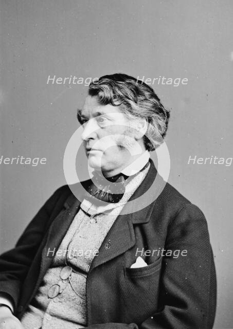 Charles Sumner, between 1855 and 1865. Creator: Unknown.