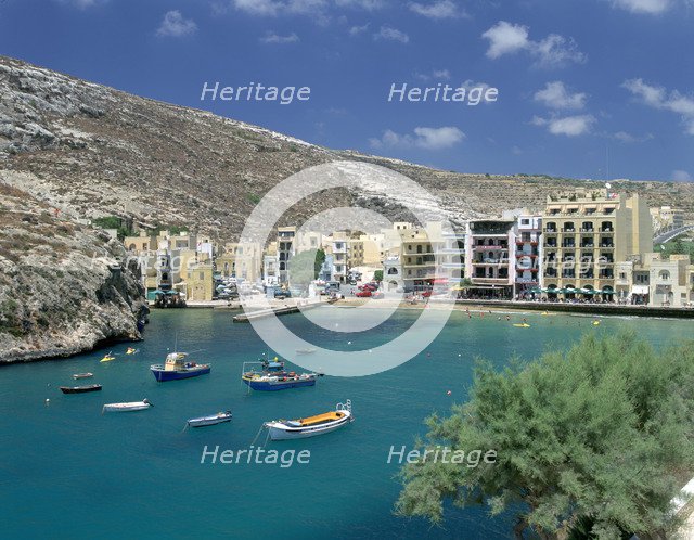 Xlendi, Gozo, Malta. 