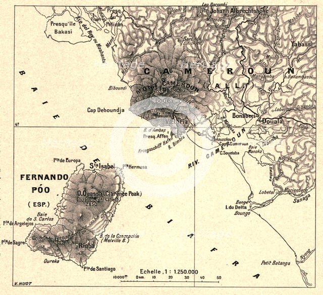 ''Cameroun et Fernando Po; L'Ouest Africain', 1914. Creator: Unknown.