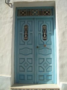 Door, Sousse, Tunisia, 2009. Creator: Amanda Waite.