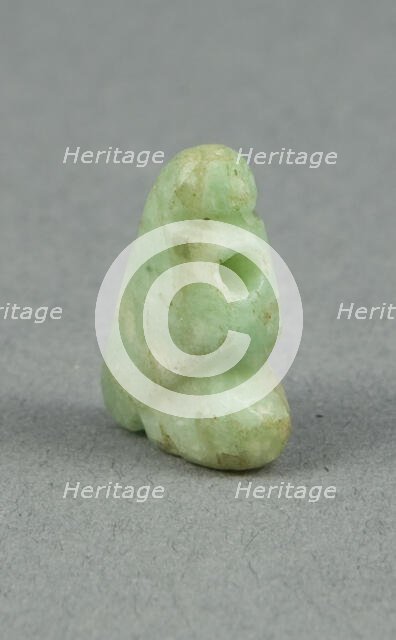 Amulet of a Falcon, Egypt, First Intermediate Period-Middle Kingdom, Dynasty 9-13 (abt 2160-1650 BCE Creator: Unknown.