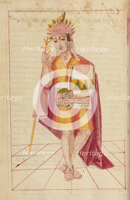 Tupac Inca Yupanqui, completed in 1616. Creator: Unknown.