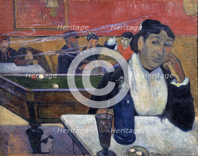'Night Café at Arles', 1888.  Artist: Paul Gauguin