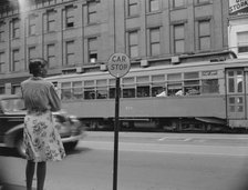 Street corner, 7th Street and Florida Avenue, N.W., Washington, D.C., 1942. Creator: Gordon Parks.
