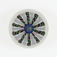 Paperweight, Saint-Louis, c. 1845-55. Creator: Saint-Louis Glassworks.