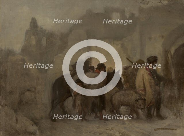 Gypsies, c1873. Creator: Aleksander Kotsis.