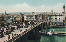 'London Bridge', c1900s. Creator: Unknown.