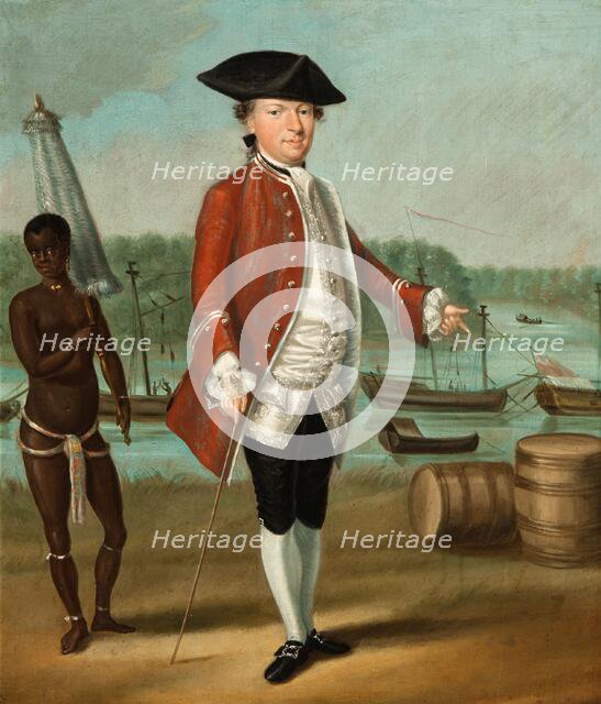 Merchant and an Enslaved Servant, c.1750-c.1799. Creator: Anon.