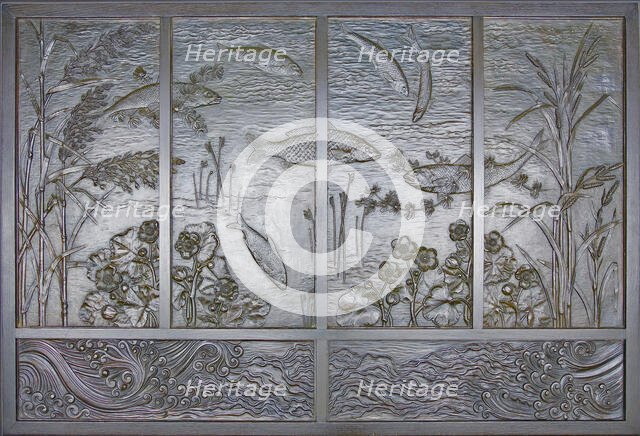 Fountain Panel, Norwich, 1871. Creators: Thomas Jeckyll, Barnard, Bishop & Barnards.