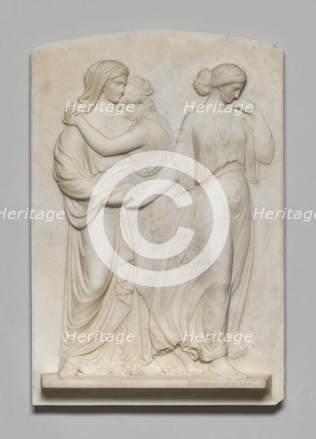 Ruth, Orpah, and Naomi, 1855. Creator: Edward S. Bartholomew.